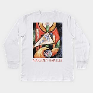 Abstraction (1913) by Marsden Hartley Kids Long Sleeve T-Shirt